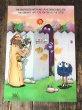 画像2: 70s Vintage McDonalds Poster Sign Grimace & The Professor (S905)  (2)