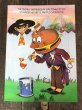 画像2: 70s Vintage McDonalds Poster Sign Hamburglar & Mayor McCheese (S904)  (2)