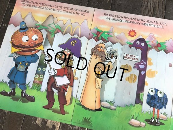 画像6: 70s Vintage McDonalds Poster Sign Complete Set (S907)  (6)