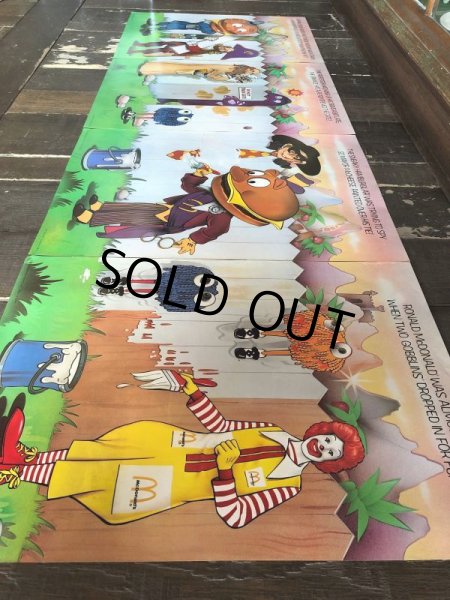 画像4: 70s Vintage McDonalds Poster Sign Complete Set (S907)  (4)