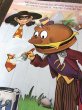 画像6: 70s Vintage McDonalds Poster Sign Hamburglar & Mayor McCheese (S904)  (6)