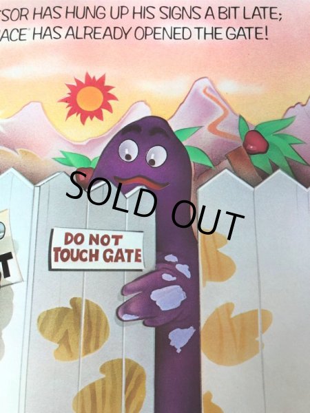 画像5: 70s Vintage McDonalds Poster Sign Grimace & The Professor (S905)  (5)