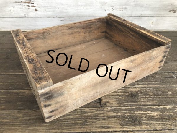 画像3: Vintage KILBURN DINUBA Wooden Crate Box (S909) (3)