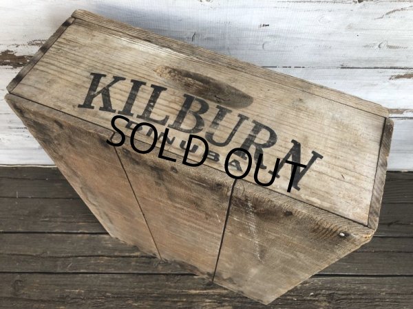 画像9: Vintage KILBURN DINUBA Wooden Crate Box (S909) (9)