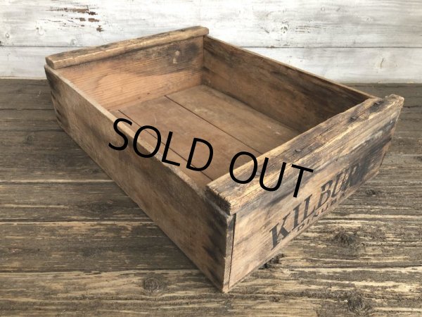 画像2: Vintage KILBURN DINUBA Wooden Crate Box (S909) (2)