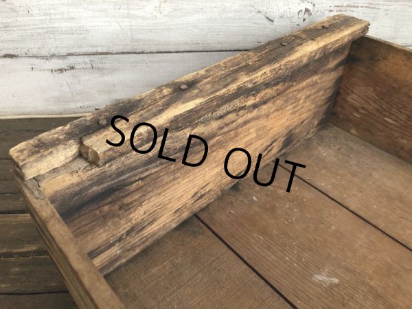 画像8: Vintage KILBURN DINUBA Wooden Crate Box (S909) (8)