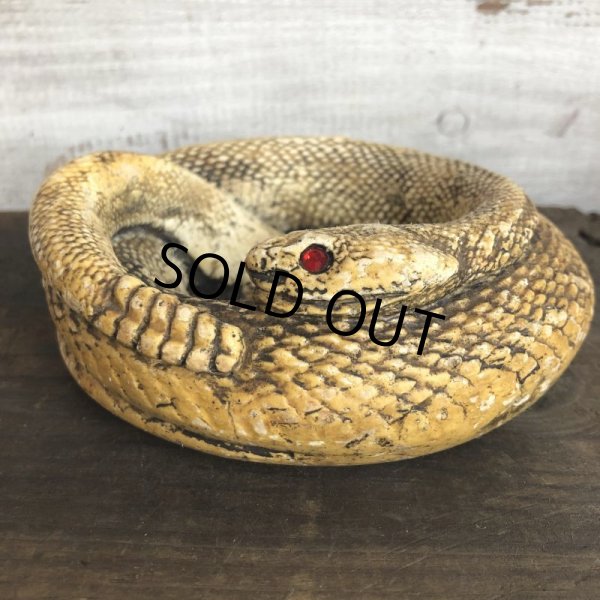 画像2: Vintage Rattlesnake Ashtray (S910) (2)