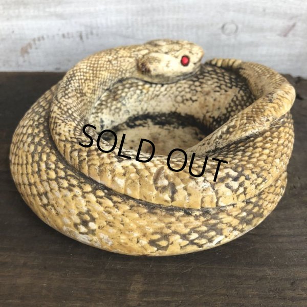 画像4: Vintage Rattlesnake Ashtray (S910) (4)