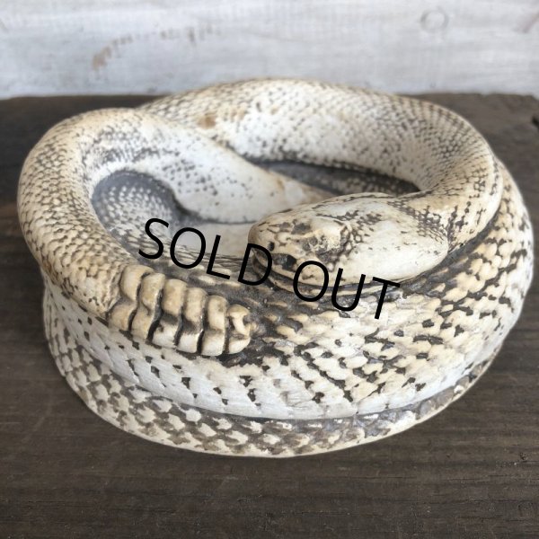 画像2: Vintage Rattlesnake Ashtray (S911) (2)