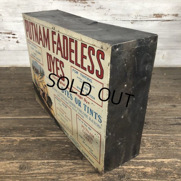 画像6: 40s Vintage Putnam Fadeless Dyes Store Disiplay Cabinet (S912) (6)