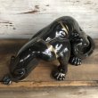 画像3: 50s Mid Century Ceramic Black Panther Deco Big Size Statue (S913) (3)