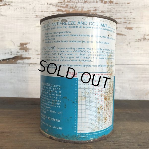 画像3: Vintage CONOCO Quart Oil can (S943)  (3)