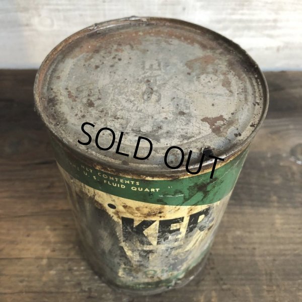 画像6: Vintage QUAKER STATE Quart Oil can (S942)  (6)