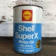 画像1: Vintage SHELL Quart Oil can (S933)  (1)