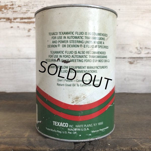 画像3: Vintage TEXACO Quart Oil can (S917)  (3)