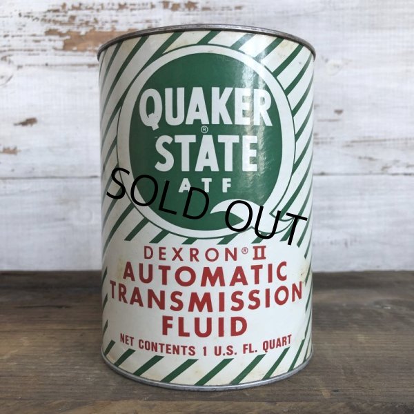 画像1: Vintage QUAKER STATE Quart Oil can (S929)  (1)