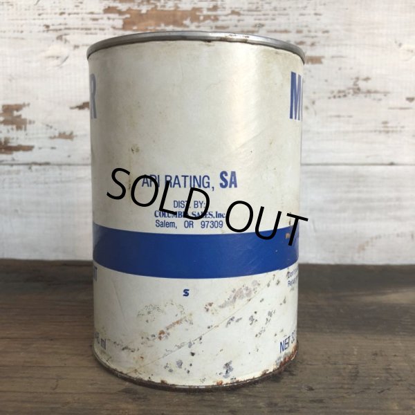 画像4: Vintage MOTOR OIL Quart Oil can (S950)  (4)