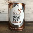 画像1: Vintage SEARS Quart Oil can (S947)  (1)