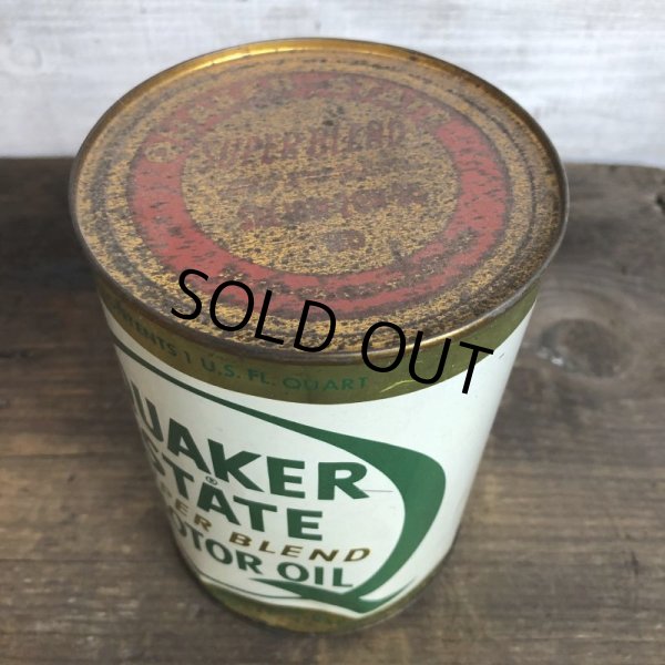 画像5: Vintage QUAKER STATE Quart Oil can (S928)  (5)