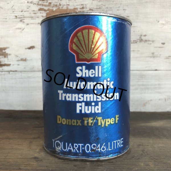 画像1: Vintage SHELL Quart Oil can (S953)  (1)