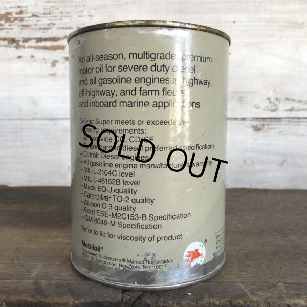 画像3: Vintage MOBIL Quart Oil can (S925)  (3)