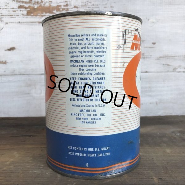 画像4: Vintage MACMILLAN Quart Oil can (S930)  (4)