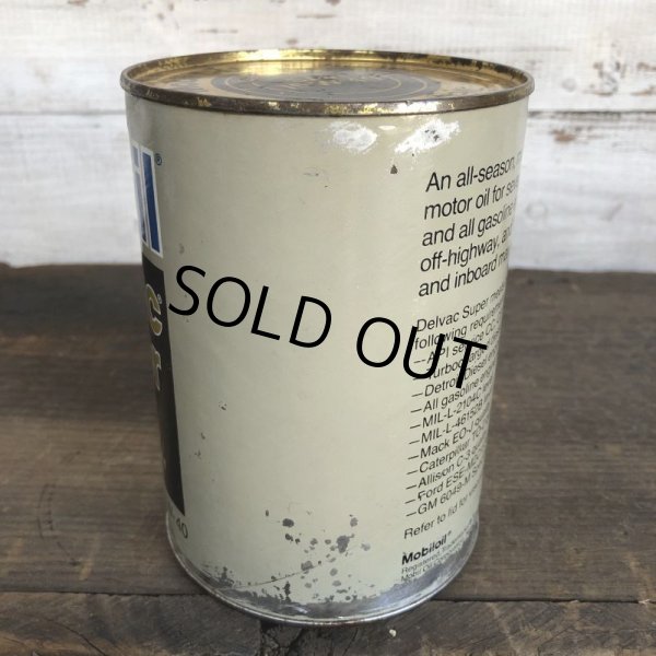 画像2: Vintage MOBIL Quart Oil can (S925)  (2)