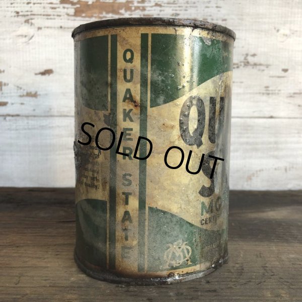 画像4: Vintage QUAKER STATE Quart Oil can (S942)  (4)
