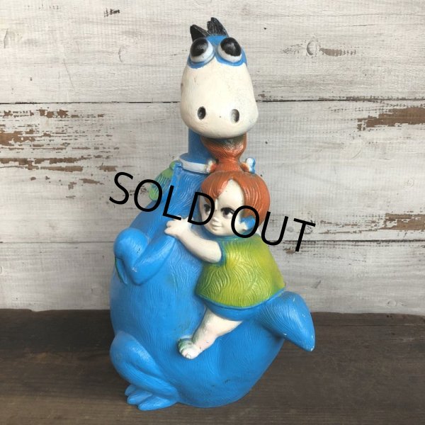画像2: 70s Vintage FlintStone Dino&Pebbles Bank (S969) (2)
