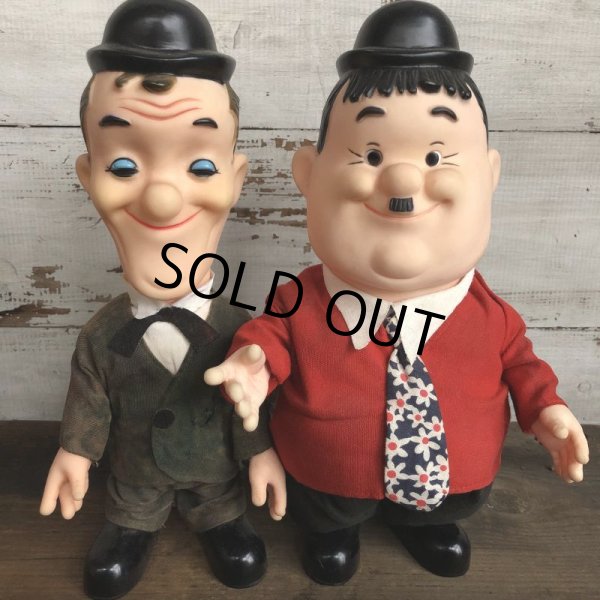 画像9: 70s Vintage Laurel & Hardy Doll Set (S965) (9)