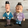 画像1: 【SALE】70s Vintage Laurel & Hardy Figure Set R.DAKIN (S968) (1)