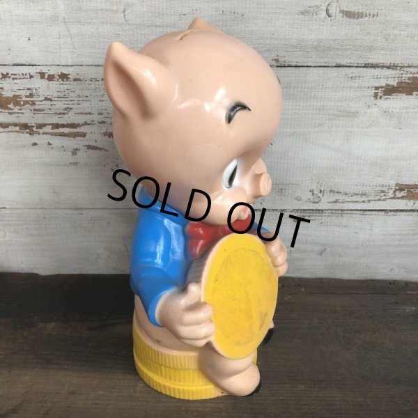 画像4: 70s Vintage WB Porky Pig  Bank (S970) (4)