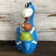 画像3: 70s Vintage FlintStone Dino&Pebbles Bank (S969) (3)