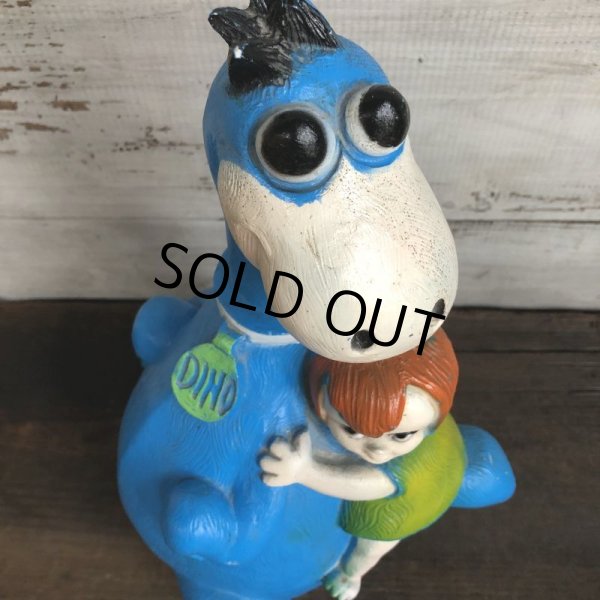 画像6: 70s Vintage FlintStone Dino&Pebbles Bank (S969) (6)