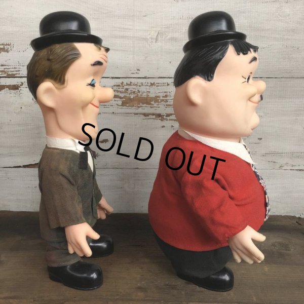 画像2: 70s Vintage Laurel & Hardy Doll Set (S965) (2)
