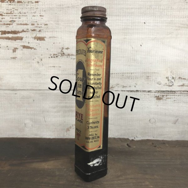 画像3: Vintage Glass Bottle "four in one" RAY FLAVOR(S977) (3)