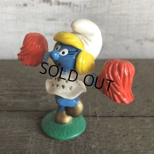 画像2: 1996 McDonald's Happy Meal  Cheerleader Smurfette PVC (S907) (2)