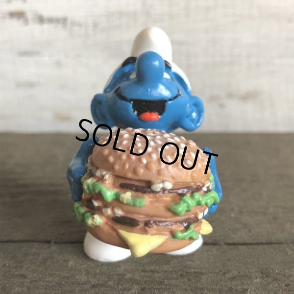画像3: 1996 McDonald's Happy Meal Big Mac Smurf PVC (S912) (3)