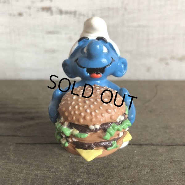 画像5: 1996 McDonald's Happy Meal Big Mac Smurf PVC (S914) (5)