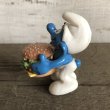 画像2: 1996 McDonald's Happy Meal Big Mac Smurf PVC (S914) (2)