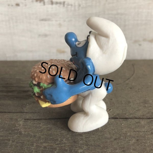 画像2: 1996 McDonald's Happy Meal Big Mac Smurf PVC (S914) (2)