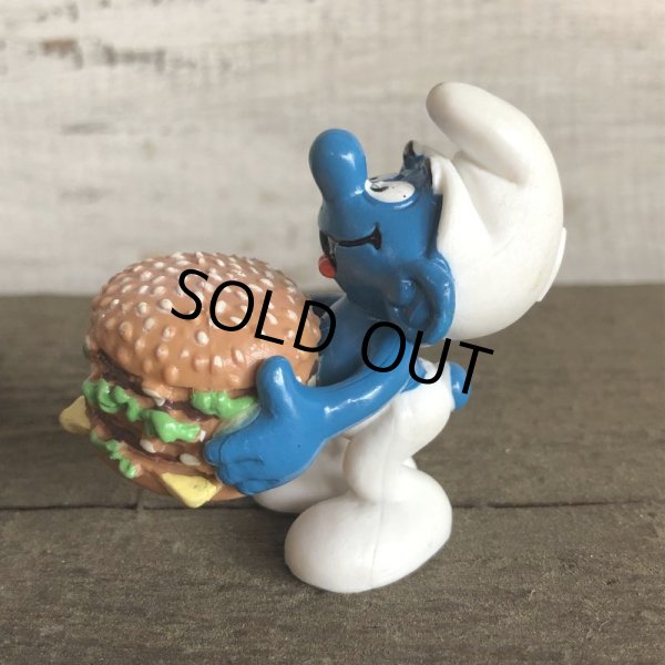 画像6: 1996 McDonald's Happy Meal Big Mac Smurf PVC (S912) (6)