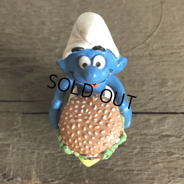 画像6: 1996 McDonald's Happy Meal Big Mac Smurf PVC (S914) (6)