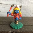 画像1: 1996 McDonald's Happy Meal Majorette Smurfette PVC (S908) (1)