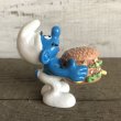 画像4: 1996 McDonald's Happy Meal Big Mac Smurf PVC (S912) (4)