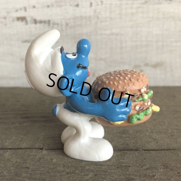 画像4: 1996 McDonald's Happy Meal Big Mac Smurf PVC (S912) (4)