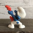 画像2: 1996 McDonald's Happy Meal Guitar Smurf PVC (S904) (2)