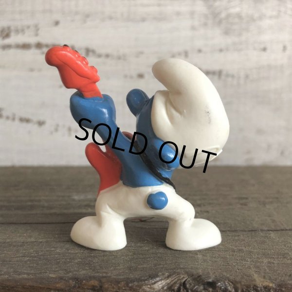 画像2: 1996 McDonald's Happy Meal Guitar Smurf PVC (S904) (2)