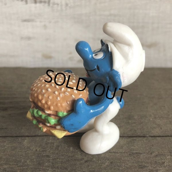 画像4: 1996 McDonald's Happy Meal Big Mac Smurf PVC (S913) (4)