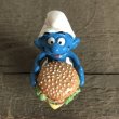 画像3: 1996 McDonald's Happy Meal Big Mac Smurf PVC (S913) (3)